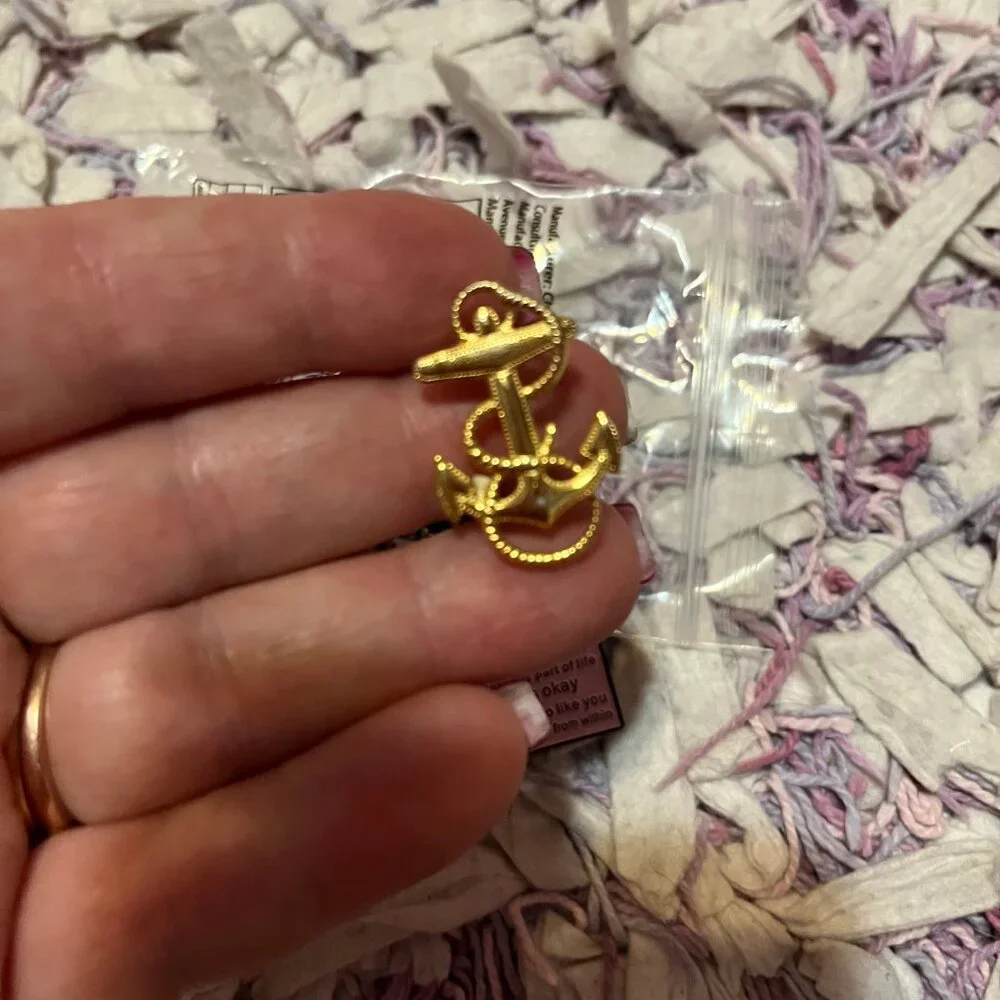 2 Lapel Jacket Pins plus Extra Backings